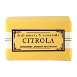 Citrola Zitronenseife, Apomanum, 100% natürlich, mit naturreinen ätherischen Pflanzenölen, 100 g, Körperpflege