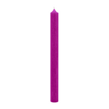 25 Stabkerzen Fuchsia, 250/22 mm, KERZENFARM HAHN, durchgefärbt, Brenndauer 12h