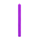 25 Stabkerzen Violett, 180/22 mm, KERZENFARM HAHN, durchgefärbt, Brenndauer 8h