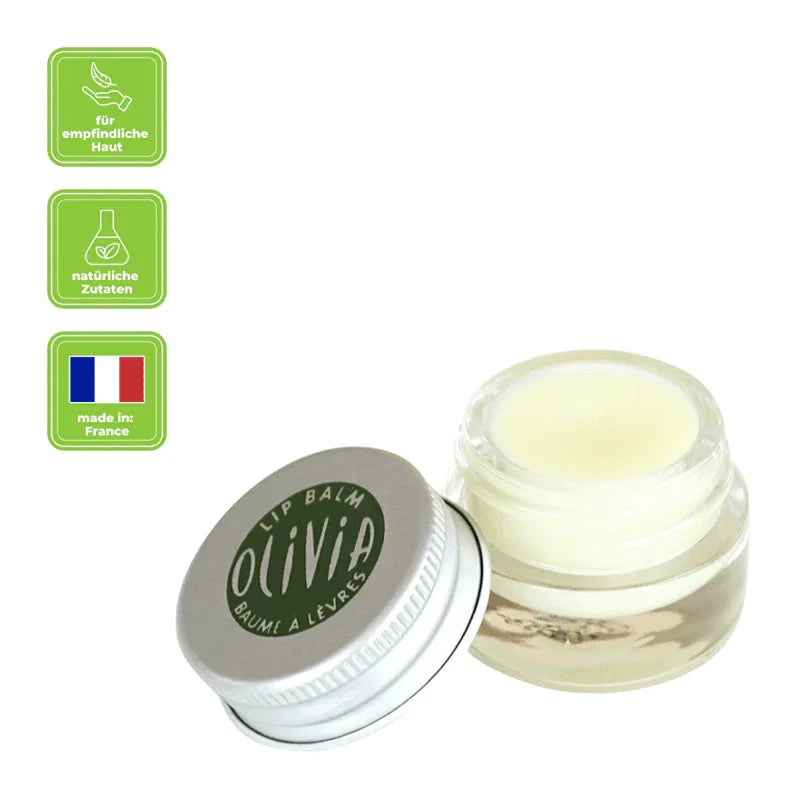 Marius Fabre 'Olivia' Bio-Lippenbalsam, 7ml - Mit Sheabutter, Feuchtigkeitsspendend & Vegan