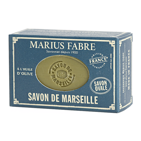 Marseiller Seife mit Olivenöl, Marius Fabre, 100% Bio, pflegend & mild, für alle Hauttypen, ovale Form, 150 g, Körperpflege, N150V