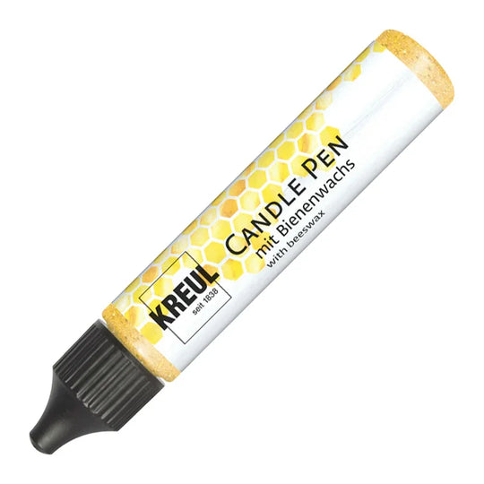KREUL Candle Pen, Glitter-Gold, Kerzenstift, 29 ml