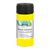 KREUL Magic Marble Marmorierfarbe, Zitron, 20 ml-Glas