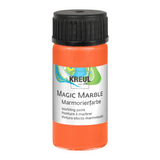 KREUL Magic Marble Marmorierfarbe, Orange, 20 ml-Glas