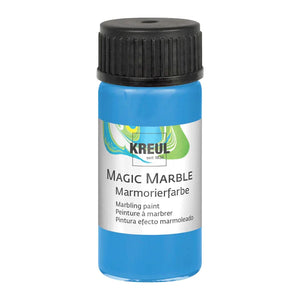 KREUL Magic Marble Marmorierfarbe, Blau, 20 ml-Glas