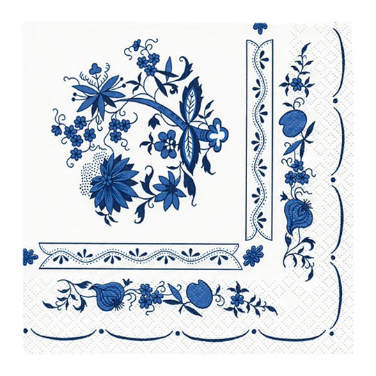 Lunchservietten „Zwiebelmuster“, 33x33 cm, 3-lagig, Home Fashion®, 20 Stück