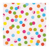 Lunchservietten „Party Dots“, 33x33 cm, 3-lagig, Home Fashion®, 20 Stück, Geburtstag, Party