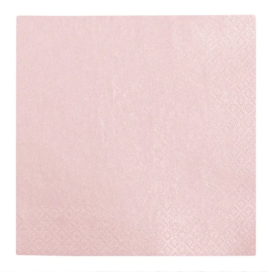 Lunchservietten „Pearl Effect antique rose“, 33x33 cm, 3-lagig, Home Fashion®, 20 Stück