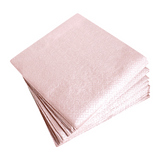 Lunchservietten „Pearl Effect antique rose“, 33x33 cm, 3-lagig, Home Fashion®, 20 Stück, Geburt, Hochzeit, Valentinstag