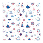 Lunchservietten „Nautical Pattern“, 33x33 cm, 3-lagig, Home Fashion®, 20 Stück
