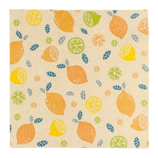 Recyclingservietten „Lemonade“, 33x33 cm, 2-lagig, Home Fashion®, 20 Stück