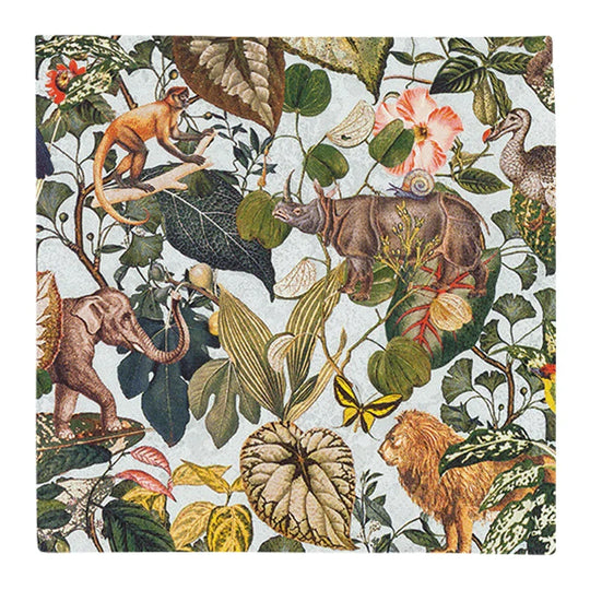 Lunchservietten „Fantasia“, 33x33 cm, 3-lagig, Home Fashion®, 20 Stück