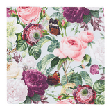 Lunchservietten „Wild Roses“, 33x33 cm, 3-lagig, Home Fashion®, 20 Stück, Floral