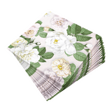 Lunchservietten „La Rosa rose“, 33x33 cm, 3-lagig, Home Fashion®, 20 Stück, Hochzeit, Jubiläum, Taufe