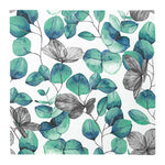 Lunchservietten „Eucalyptus Leaves“, 33x33 cm, 3-lagig, Home Fashion®, 20 Stück