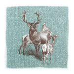 Lunchservietten „Deer Family“, 33x33 cm, 3-lagig, Home Fashion®, 20 Stück