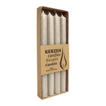 RUSTIC-Stabkerzen Sahara, WENZEL, 250/22 mm, Brenndauer ca. 10h, plastikfrei, 4 Stück