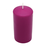 WENZEL CLASSIC Stumpenkerze Erika (130/70 mm) aus Paraffin mit 61 Stunden Brenndauer