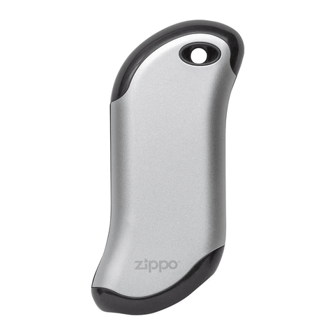 Handwärmer, wiederaufladbar, ZIPPO HeatBank® 9s, Silber, mit Power-Bank-Funktion für USB-Geräte, bis zu 9 Stunden Wärme - luterna.de