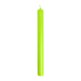 Stabkerzen Neon-Gelb, 250/22 mm, KERZENFARM HAHN, Brenndauer 12h, 25 St.