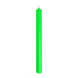 Stabkerzen Neon-Grün, 250/22 mm, KERZENFARM HAHN, Brenndauer 12h, 25 St.