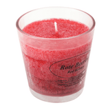 Stearin Duftkerze im Glas Rote Beeren, 80/78 mm, KERZENFARM HAHN, Brenndauer 24h