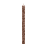 Stearin-Stabkerzen, 22/250 mm, Schlamm, KERZENFARM HAHN, Brenndauer ca. 10h, 4 Stück pro Verpackung