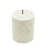 Stearin Stumpenkerze Elfenbein, 75/64 mm, KERZENFARM HAHN, Brenndauer 19,5h – Ansicht 2