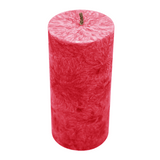 Stearin Stumpenkerze Rot, 135/64 mm, KERZENFARM HAHN, Brenndauer 41h – Ansicht 2