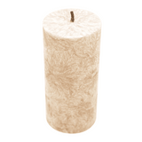Stearin Stumpenkerze Creme, 135/64 mm, KERZENFARM HAHN, Brenndauer 41h – Ansicht 2