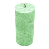 Stearin Stumpenkerze Mint, 135/64 mm, KERZENFARM HAHN, Brenndauer 41h – Ansicht 2