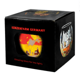Leuchtglas Angel, H90 x Ø110 mm, KERZENFARM HAHN