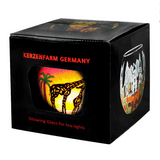 Leuchtglas Safari, H90 x Ø110 mm, KERZENFARM HAHN