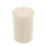 WENZEL CLASSIC Stumpenkerze Elfenbein (100/70 mm) aus Paraffin mit 44 Stunden Brenndauer
