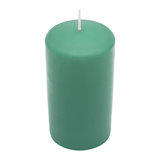 WENZEL CLASSIC Stumpenkerze Smaragd (130/70 mm) aus Paraffin mit 61 Stunden Brenndauer
