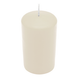 WENZEL CLASSIC Stumpenkerze Elfenbein (120/80 mm) aus Paraffin mit 69 Stunden Brenndauer