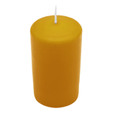 WENZEL CLASSIC Stumpenkerze Natur (120/80 mm) aus Paraffin mit 69 Stunden Brenndauer