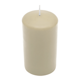 WENZEL CLASSIC Stumpenkerze Sahara (120/80 mm) aus Paraffin mit 69 Stunden Brenndauer