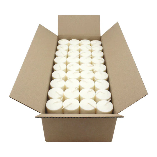 100% ÖKO-Nachfüll-Teelicht aus regionaler Bio-Masse, BIOKEMA, 48/40 mm, Brenndauer ca. 12h, ohne Aluminiumhülle, 72 Stück pro Verpackung