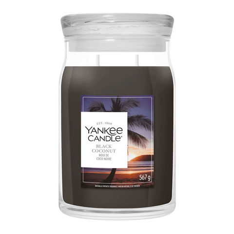 Duftkerze im Glas Black Coconut, 567 g, YANKEE CANDLE, 80h