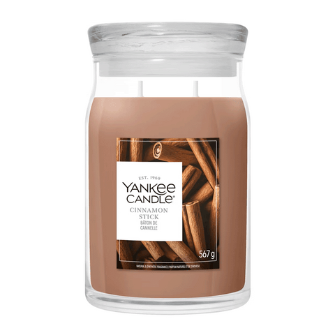 Duftkerze im Glas Cinnamon Sticks, 567 g, YANKEE CANDLE, Brenndauer bis 80h