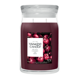 Duftkerze im Glas Black Cherry, 567 g, YANKEE CANDLE, 80h