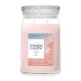 Duftkerze im Glas Pink Sands, 567 g, YANKEE CANDLE, Brenndauer bis 80h