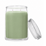 Duftkerze im Glas Sage & Citrus, 567 g, YANKEE CANDLE, Brenndauer bis 80h