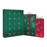 Adventskalender 2026 - 24 Days of Fragrance, YANKEE CANDLE, 24 Duft-Teelichter & 1 Teelichthalter