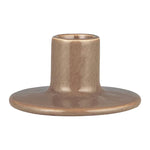 Kerzenhalter für Stabkerzen mit Ø22 mm, Braun, H46/Ø90 mm, Ib Laursen