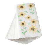 Papierservietten „Sonnenblumen“, 40x40 cm, dekorativ, Ib Laursen, 16 Stück