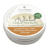 Arganölshampoo – vegan, THOMA Naturseifen-Manufaktur, für empfindliche Kopfhaut & feines Haar, 55 g, Aludose, Haarpflege