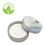 Kokos-Shampoo – vegan, THOMA Naturseifen-Manufaktur, ohne Duft für Allergiker, 55 g, handgefertigt, Aludose, Haarpflege