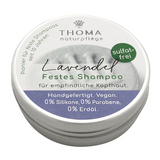 Lavendelshampoo – vegan, THOMA Naturseifen-Manufaktur, für empfindliche Kopfhaut, 55 g, Aludose, Haarpflege
